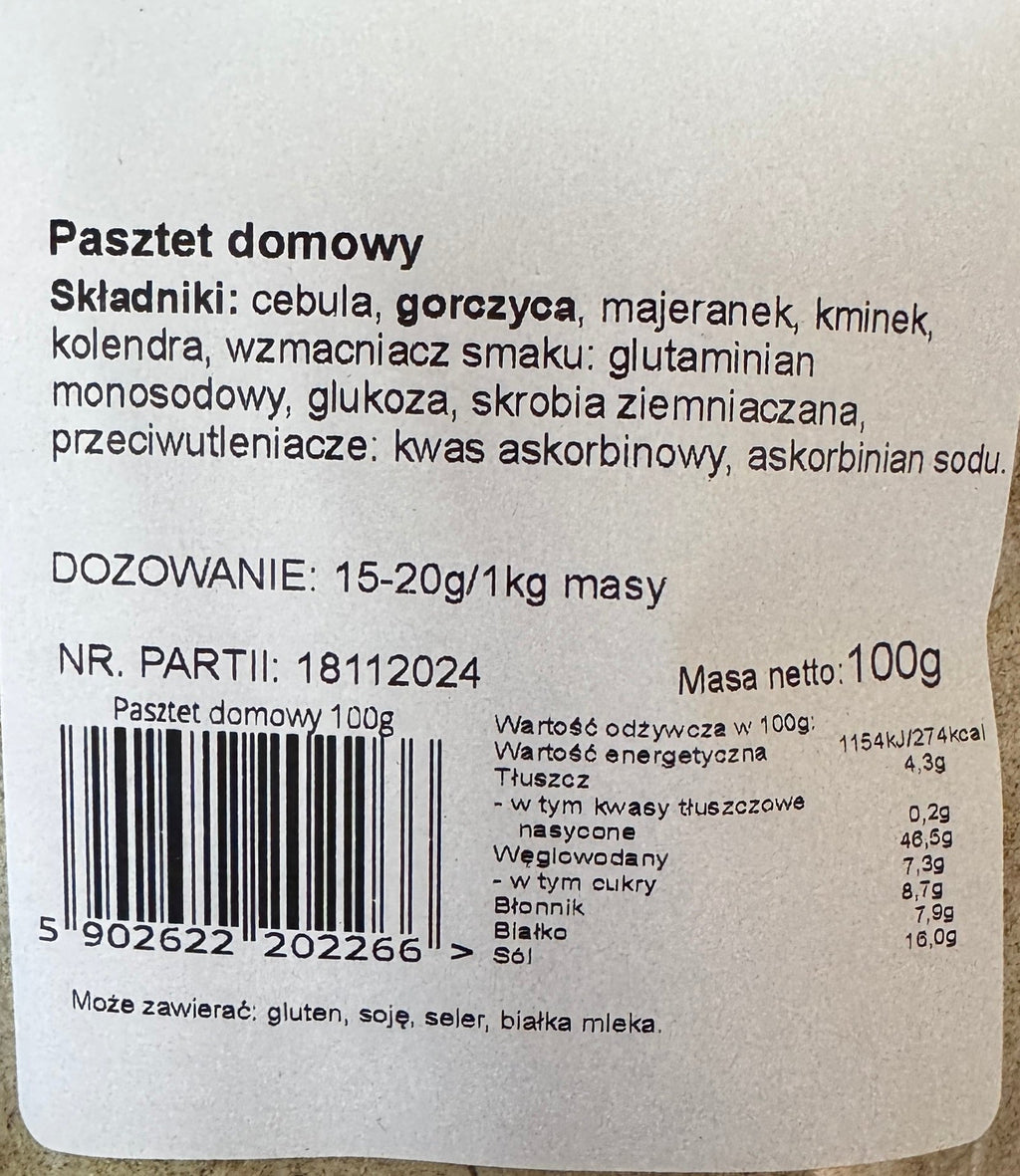 koncentrat pasztet domowy